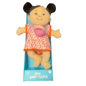 Wee Baby‎ Stella Manhattan Toy Company Beige w/ Black Buns New In Box